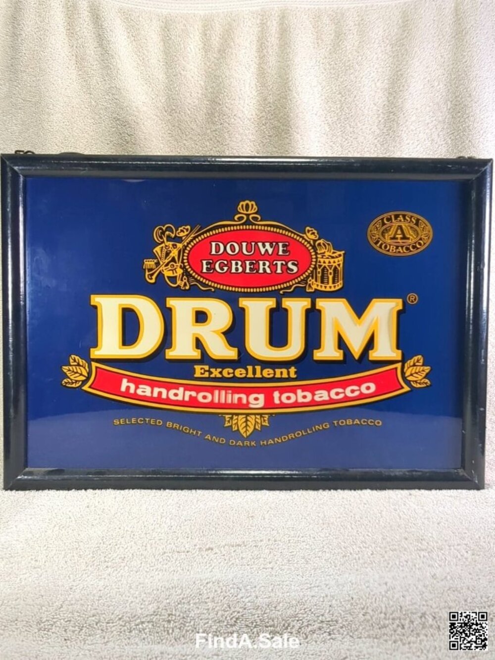 Douwe Egberts Drum Excellent Handrolling Tobacco Lighted Advertising Sign